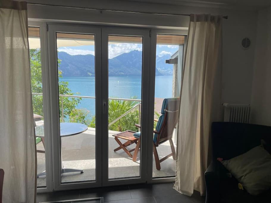 Villa Bootsmann Mit Spektakulaerer Seesicht Nahe Badestrand Vitznau Exterior photo